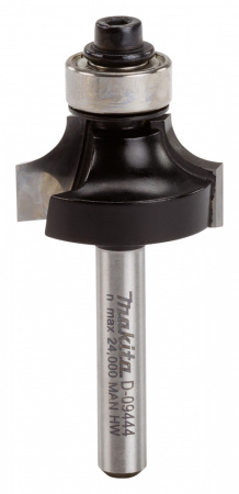 Кромочная калевочная фреза 6R, 21х9.5, S6, 2T Makita D-09444