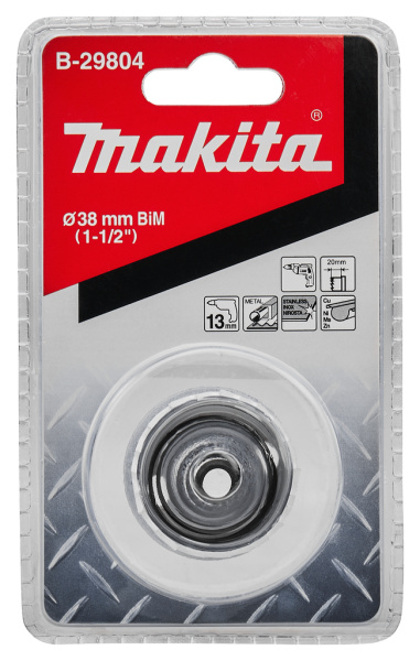 Коронка BiM 38x20 для листового металла Makita B-29804