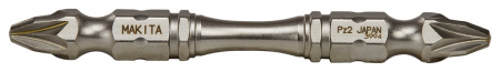 Насадка двусторонняя Silver Torsion, PZ2, 65 мм, E-form (MZ), 3 шт Makita B-20719