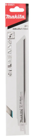 Сабельное полотно по стали 228 мм, 5 шт Makita B-55821