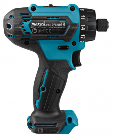 Аккумуляторная дрель-шуруповерт Makita DF033DWAE