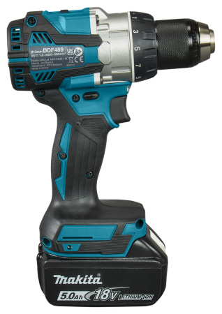 Дрель-шуруповерт LXT Makita DDF489RTJ