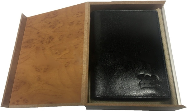 Портмоне из натуральной кожи (цвет черный) Makita 66-376