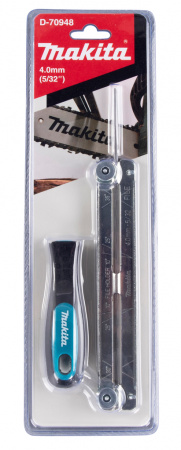 Напильник 4.0 мм с рукояткой и шаблоном Makita D-70948