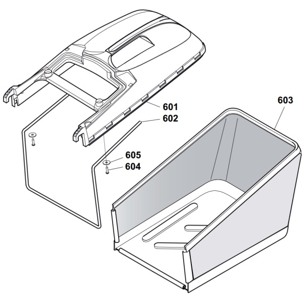 Верхняя крышка корпуса Makita 664486101