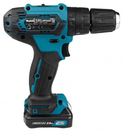 Аккумуляторная ударная дрель-шуруповерт Makita HP333DWAE