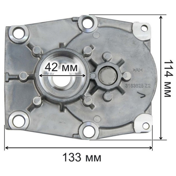 Корпус редуктора в сборе Makita 158859-0