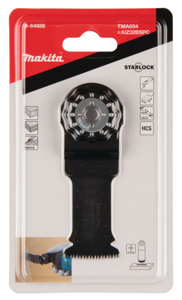 Полотно для твердого дерева 32х50, STARLOCK, TMA054 Makita B-64886
