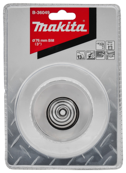 Коронка BiM 76x20 для листового металла Makita B-36049