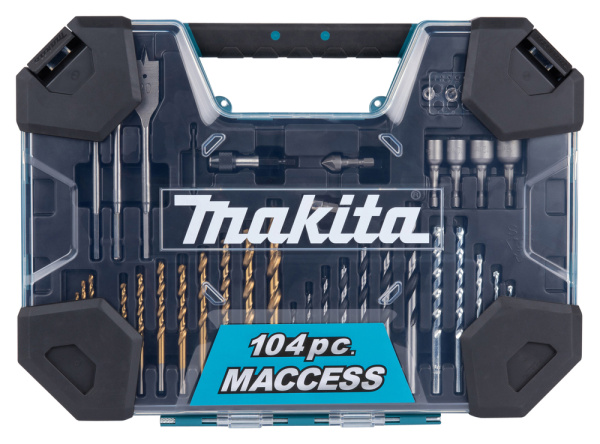 Набор оснастки MACCESS, 104 шт Makita E-22604