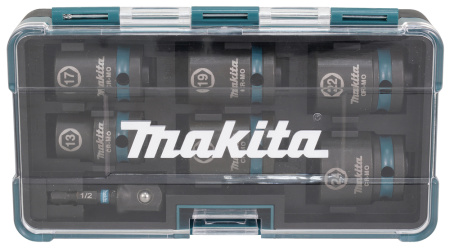 Набор ударных торцовых головок 1/2, 13-24 мм, 7 шт Makita E-16592