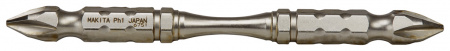 Насадка двусторонняя Silver Torsion, PH1, 85 мм, E-form (MZ), 3 шт Makita B-21842