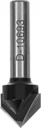 Фреза пазовая V-образная 90° 15.9х12.7, S8, 2T Makita D-10693