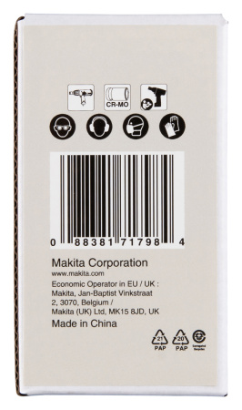 Ударная торцовая головка 3/4" 30x90 Makita E-22377