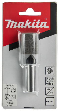 Фреза  для V-образного паза 15,9х12 мм Makita D-68214