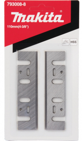 Односторонние лезвия HSS, 110 мм, 2 шт Makita 793008-8