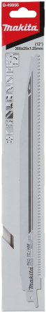 Сабельное полотно для дерева и металла TC/HM 305x25x1.25 мм, 6-8TPI, 1 шт Makita B-49856