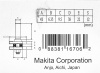 Фреза пазо-шиповая 41х6.35, S12, 2T Makita D-12027