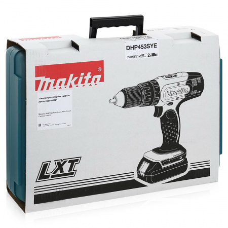 Аккумуляторная ударная дрель-шуруповерт Makita DHP453SYE