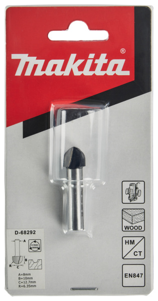 Фреза пазовая 12,7х8 мм Makita D-68292