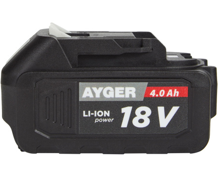 Аккумулятор Li-Ion, 18 В, 4.0 Ач AYGER 1840BML