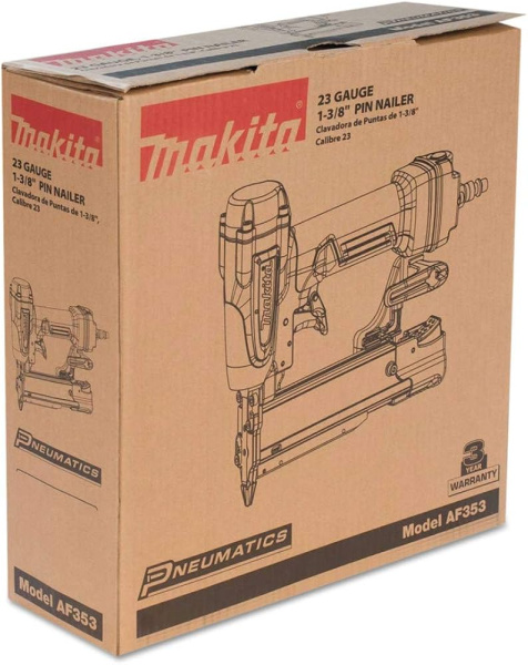 Пневматический гвоздезабивной пистолет Makita AF353
