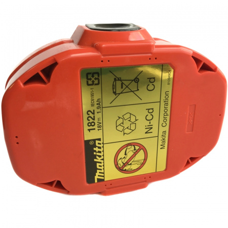 Аккумулятор кубический, Ni-Cd, 18 В, 2.0 Ач, 1822 Makita 192827-3