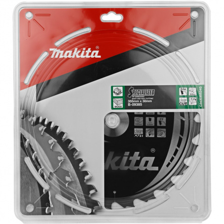 Диск по дереву с гвоздями, 355х3.0х30, 24T, ATB для пилы 5143R Makita B-09385