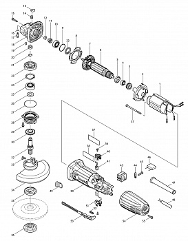 Угловая шлифовальная машина Makita GA5030