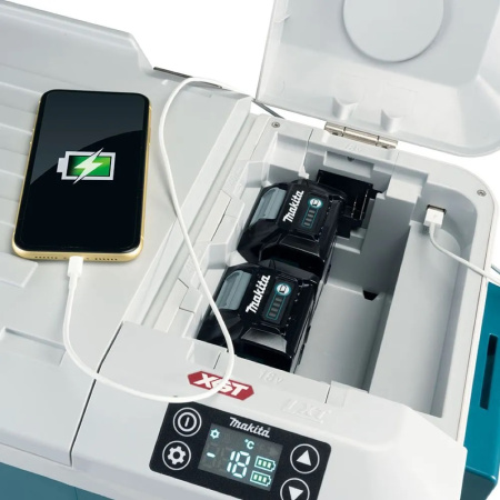 Холодильник с функцией подогрева (50 л) Makita CW002GZ01