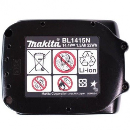 Аккумулятор LXT, Li-Ion, 14.4 В, 1.5 Ач, BL1415NA Makita 632A76-1