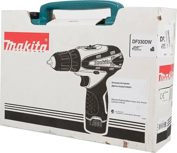 Дрель-шуруповёрт Makita DF330DW