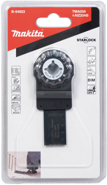 Полотно по металлу и дереву, 20х30, STARLOCK, TMA058 Makita B-64923