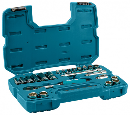 Набор ключей и головок 23 предмета 3/8 Makita B-65573