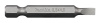 Насадка SL0.5x4, 50 мм, E-form (MZ), 3 шт Makita B-25286