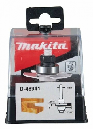 Фреза пазовая фальцевая 47.6х2, S8, 3T Makita D-48941