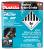 Угловая шлифмашина XGT 125 Makita GA005GM201