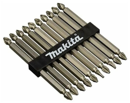 Насадка двусторонняя PH2, 110 мм, E-form (MZ), 10 шт Makita D-34849
