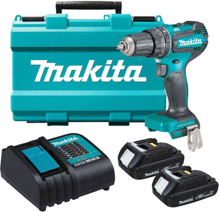 Аккумуляторная ударная дрель-шуруповерт Makita DHP485SYE