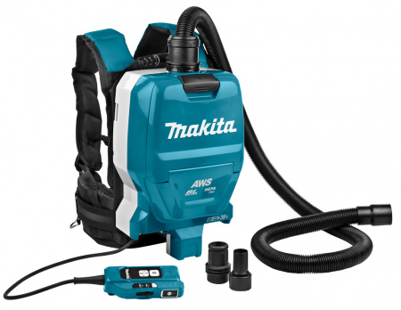 Аккумуляторный ранцевый пылесос Makita DVC265ZXU